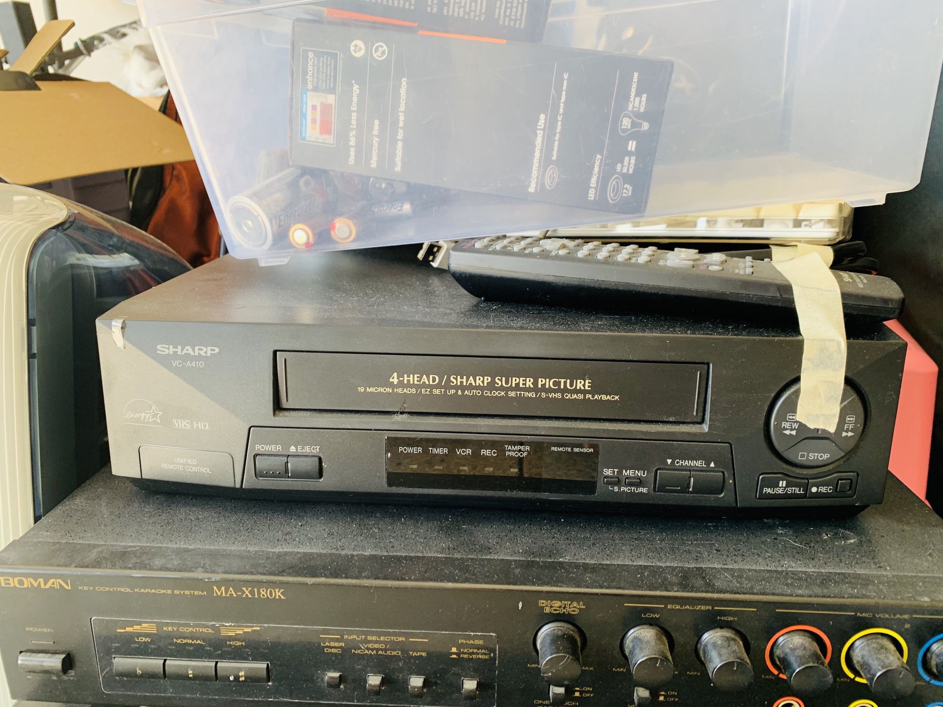Sharp VCR VC-A410 4 Head VCR