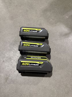Ryobi 40v 4ah Battery 
