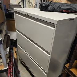 Office Lateral file cabinet three drawer
