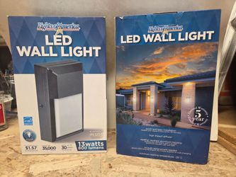 Outdoor LED wall light, new