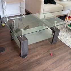 Modern Glass Coffee Table 