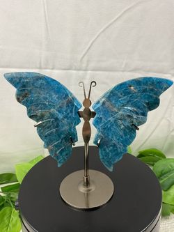 Crystal Blue Apatite Wings