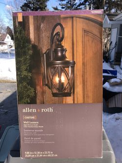 Allen Roth wall latern