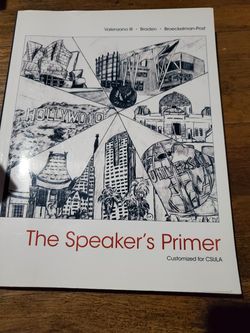 The Speaker's Primer (Customized for CSULA)