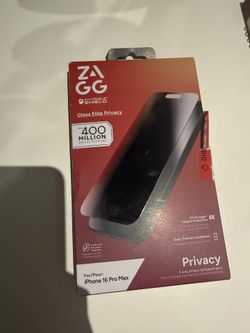 ZAGG Invisible Shield - Glass Elite Privacy screen protector - iPhone 16 pro max