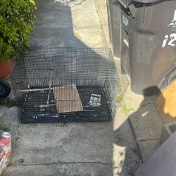 Two Bird Cages In Good Condition 