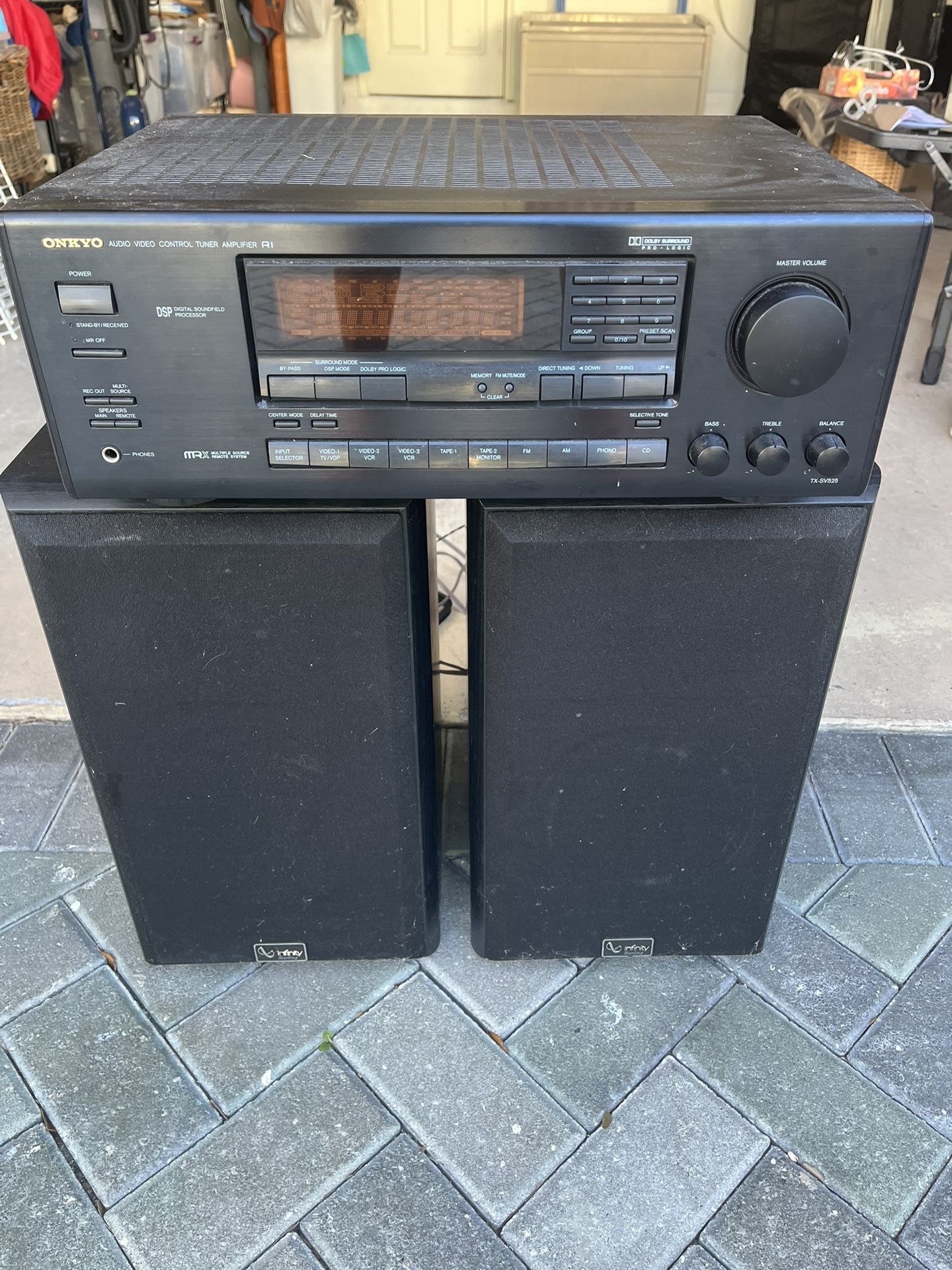 Receiver And Speakers