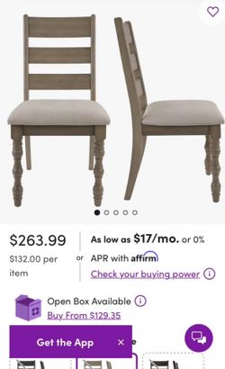 Beautiful  Dining Chairs Set 2