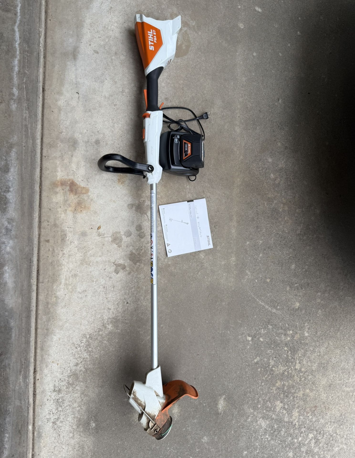 Stihl FSA 57 Battery Power weedeater trimmer