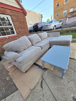 Sofa and coffee table