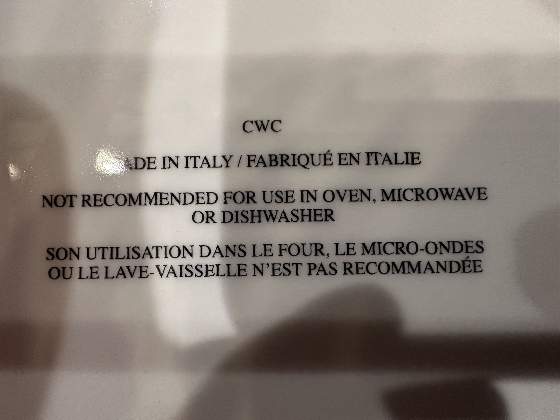 CWC Large Covered Platter