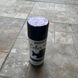 blue cosmos rust  oleum spray paint