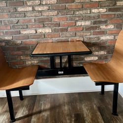 Two Person Subway Restaurant Table