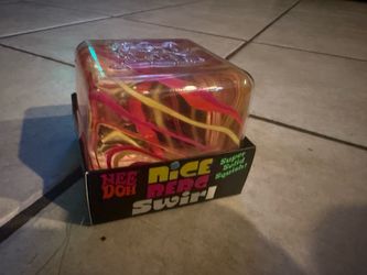 Nee Doh Nice berg Swirl orange pink yellow $35