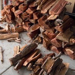 Dry Split Almond Mix Firewood!!!Ready Too Burn Seasoned Wood!!!