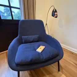 Blue Reading Chair