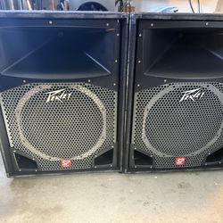 Peavey SP5  Scorpion Full Range Speakers, 1600 Watts Peak- 400 RMS. 