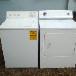 GE Washer And Kenmore Dryer Set 