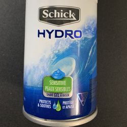 Schick Hydro “Sensitive” Shaving Gel 2.75 oz Can