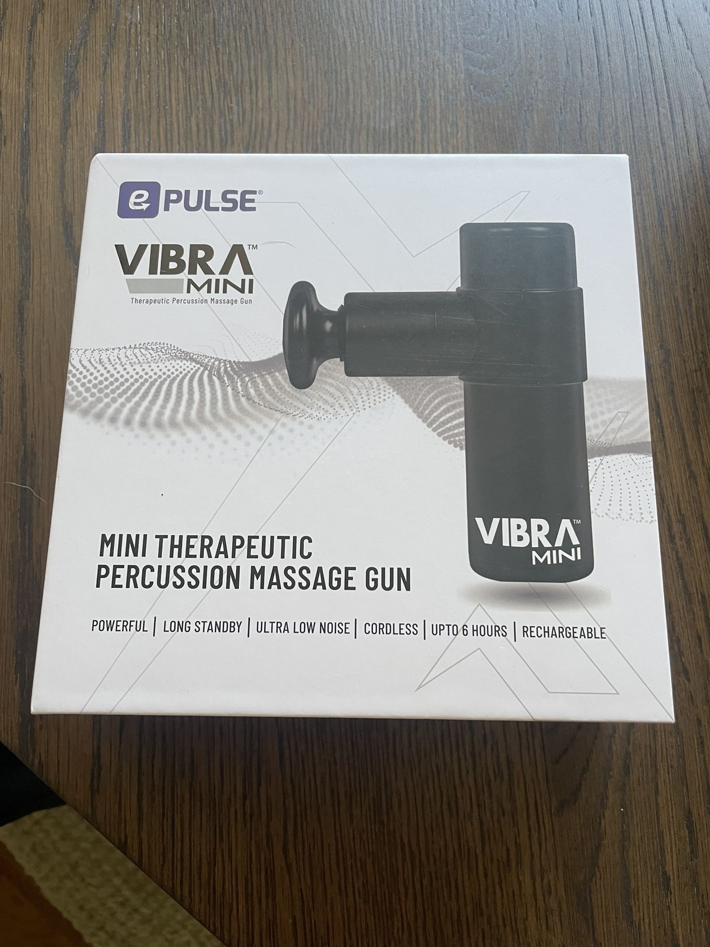 E Pulse Vibra Mini Massage Gun - NEW