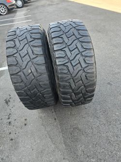 4 used tires Lt35x12.50r20 Toyo RT Open Country DOT(2023)$380.00