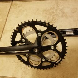 FSA VERO 172.5 110 BCD 50/34T 10SP CRANK SET & BB-7420 BOTTOM BRACKET