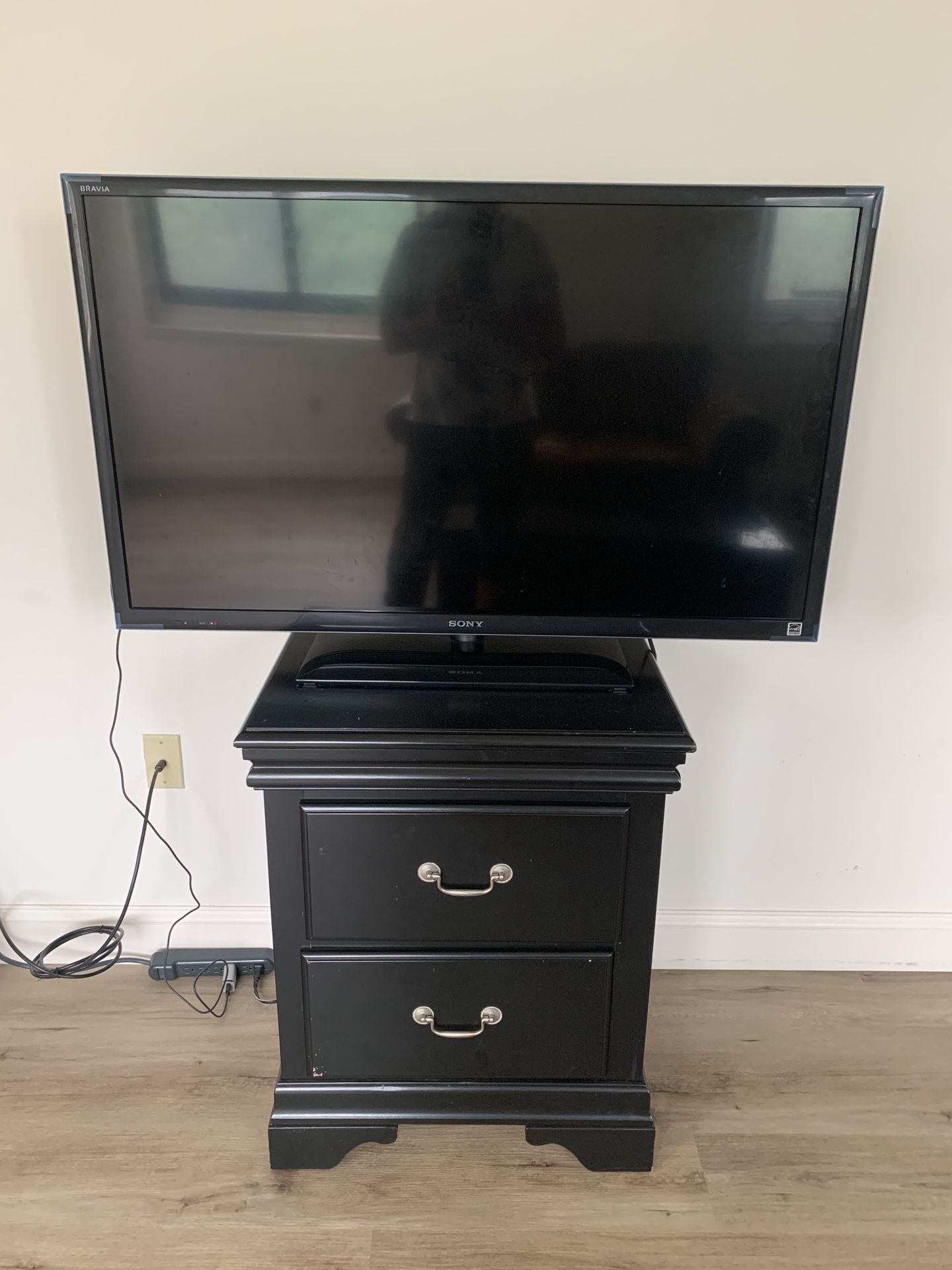 46” Sony TV and Stand