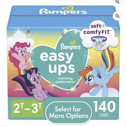 EASY UPS DIAPERS 140counts