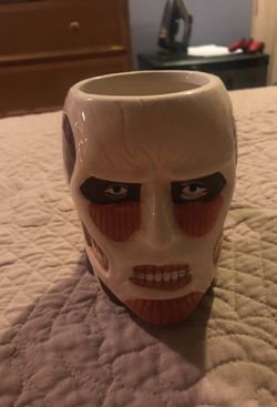 Attack on titan mug
