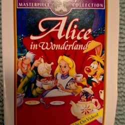 Vintage Alice In Wonderland Walt Disney McDonald's Happy Meal Toy