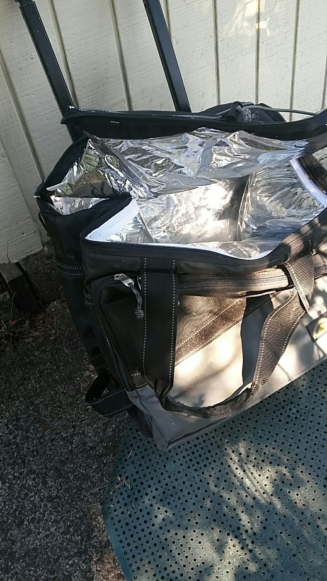 Beverage cooler on wheels