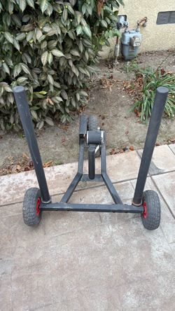 wheeled resistance sled, also called a push sled or prowler sled