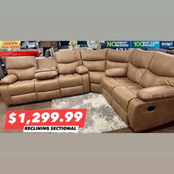 Reclining Sectional 