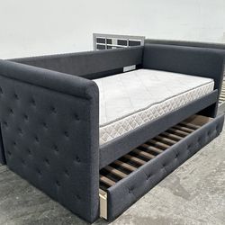 Twin Twin Size Daybed With Orthopedic Included 