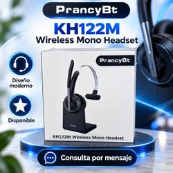 PrancyBt KH122M Wireless Mono Headset