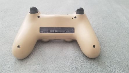 Gold ps4 controller