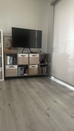 cube bookshelf tv stand console