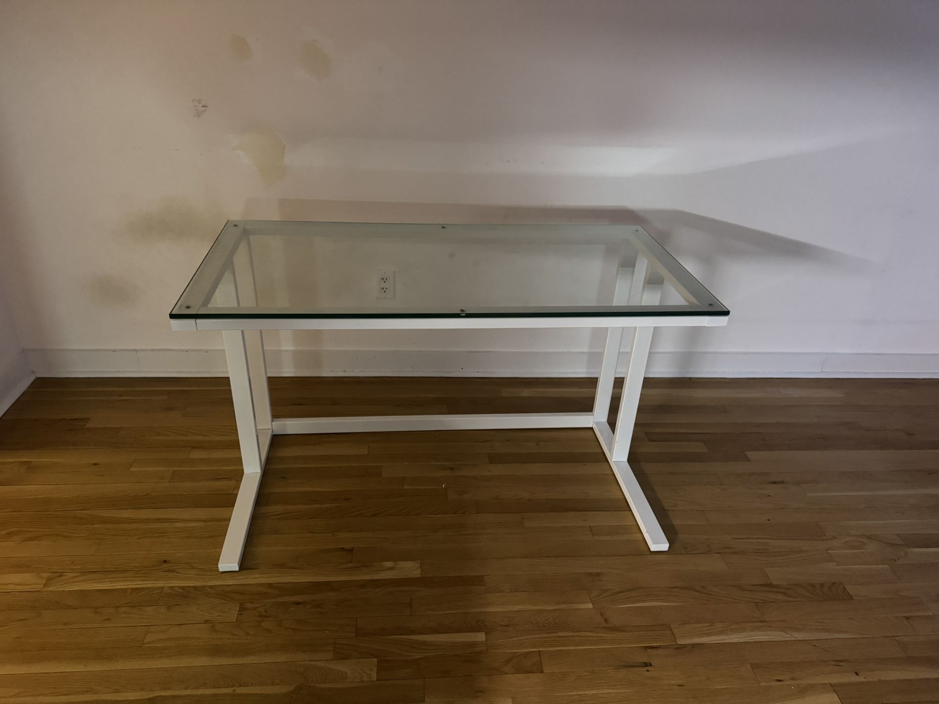 Glass Computer Desk West Elm