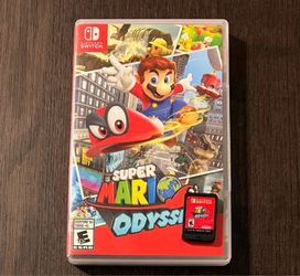 Nintendo Switch Mario Odyssey Game