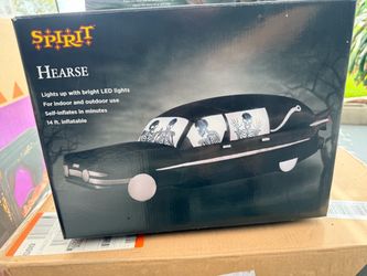 Halloween hearse