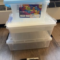 Boxes storage 9inch to 13inch.