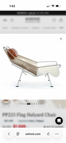 Flag Halyard Chair