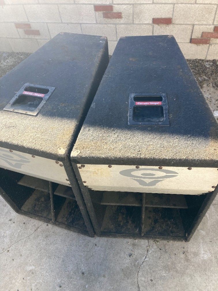 Cerwin Vega Y Jbl Speakers
