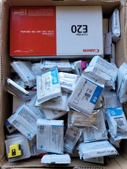 Huge Box Of Printer Ink Cartridge Drums New