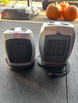 Ceramic Space Heaters – Set of 2