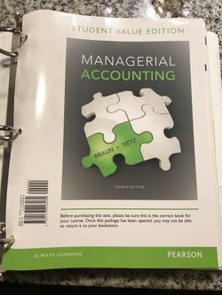 FSU Managerial Accounting Book