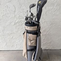 Golf Clubs And Bag 