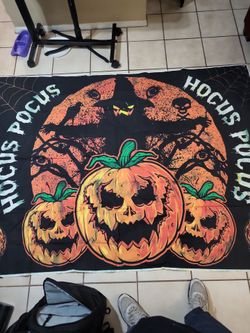 Halloween banner 8 x 6 ft hocus pocus NEW