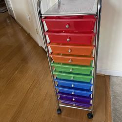 Utility Cart  W/ 10 Drawers
