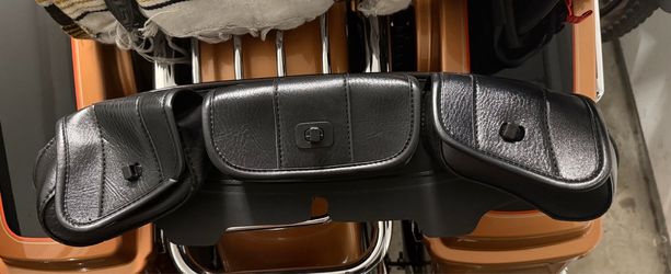 Harley windshield pouch